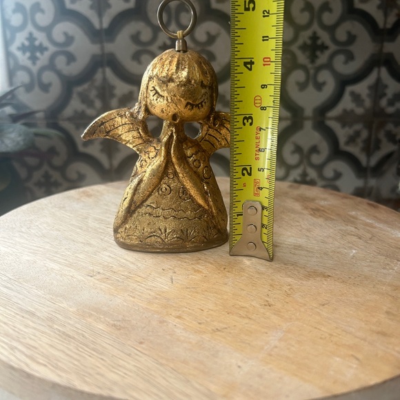 TRUE VINTAGE 1960s GOLD ANGEL MUSICAL FIGURE BY REUGE- MADE IN SWITZERLAND - Picture 5 of 5